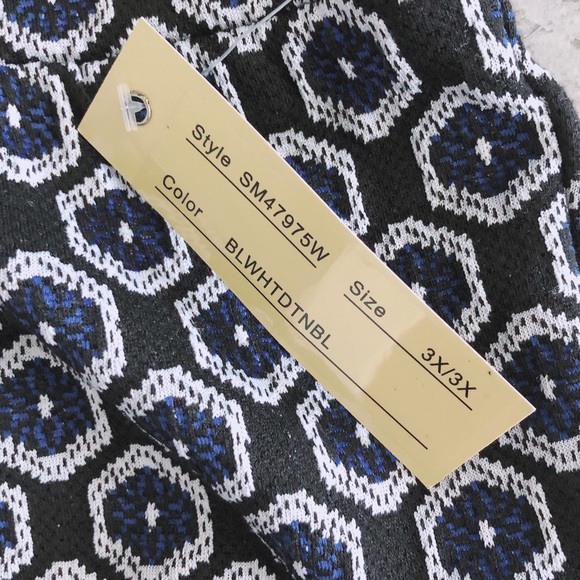 Melissa Paige Pull-On Stretch Pants Cropped Plus Size 3X NWT - Picture 6 of 9